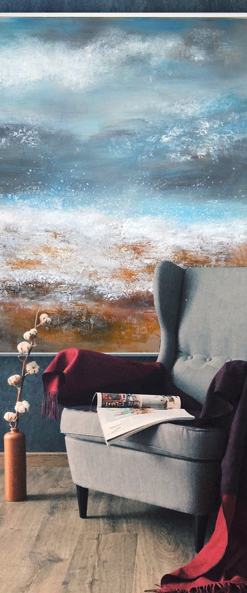 SEASCAPE II by VANADA ABSTRACT ART
