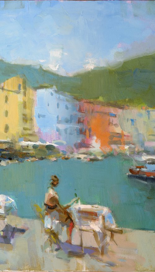 "Italian landscape" by Eugene Segal