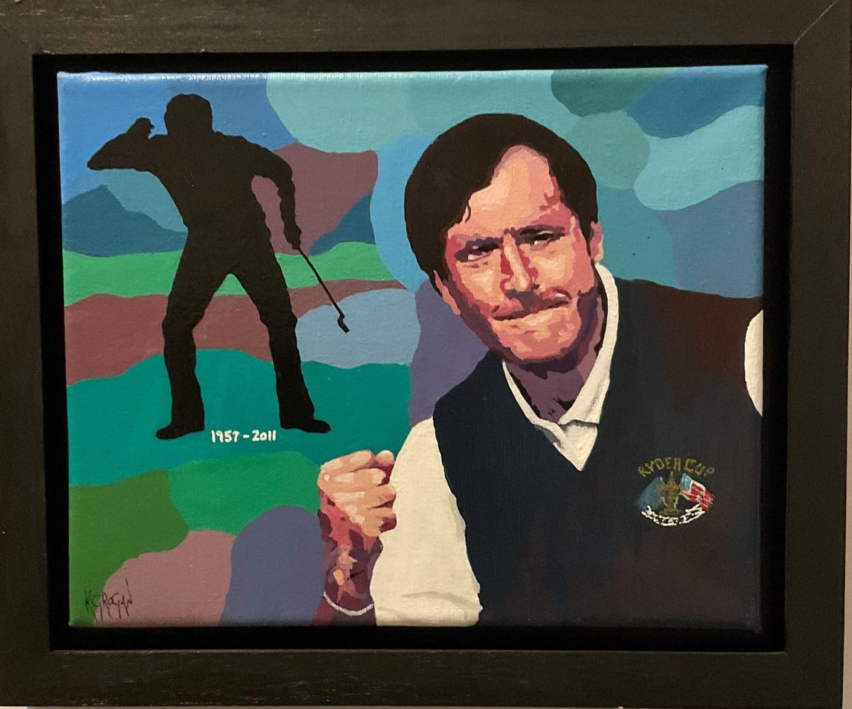 Seve Ballesteros by Kenny Grogan