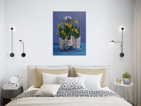 "Still life with daffodils"