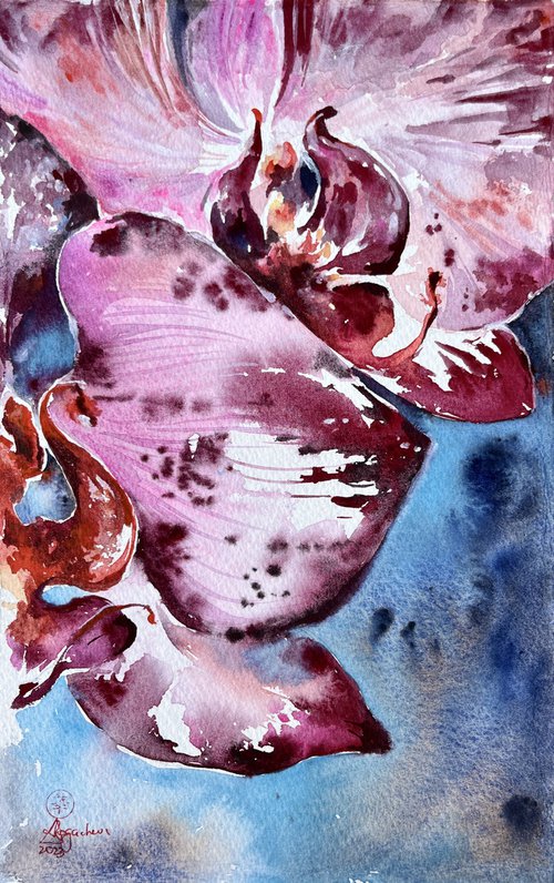 Orchids#4 by Larissa Rogacheva