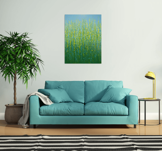 Green Yellow Meadow