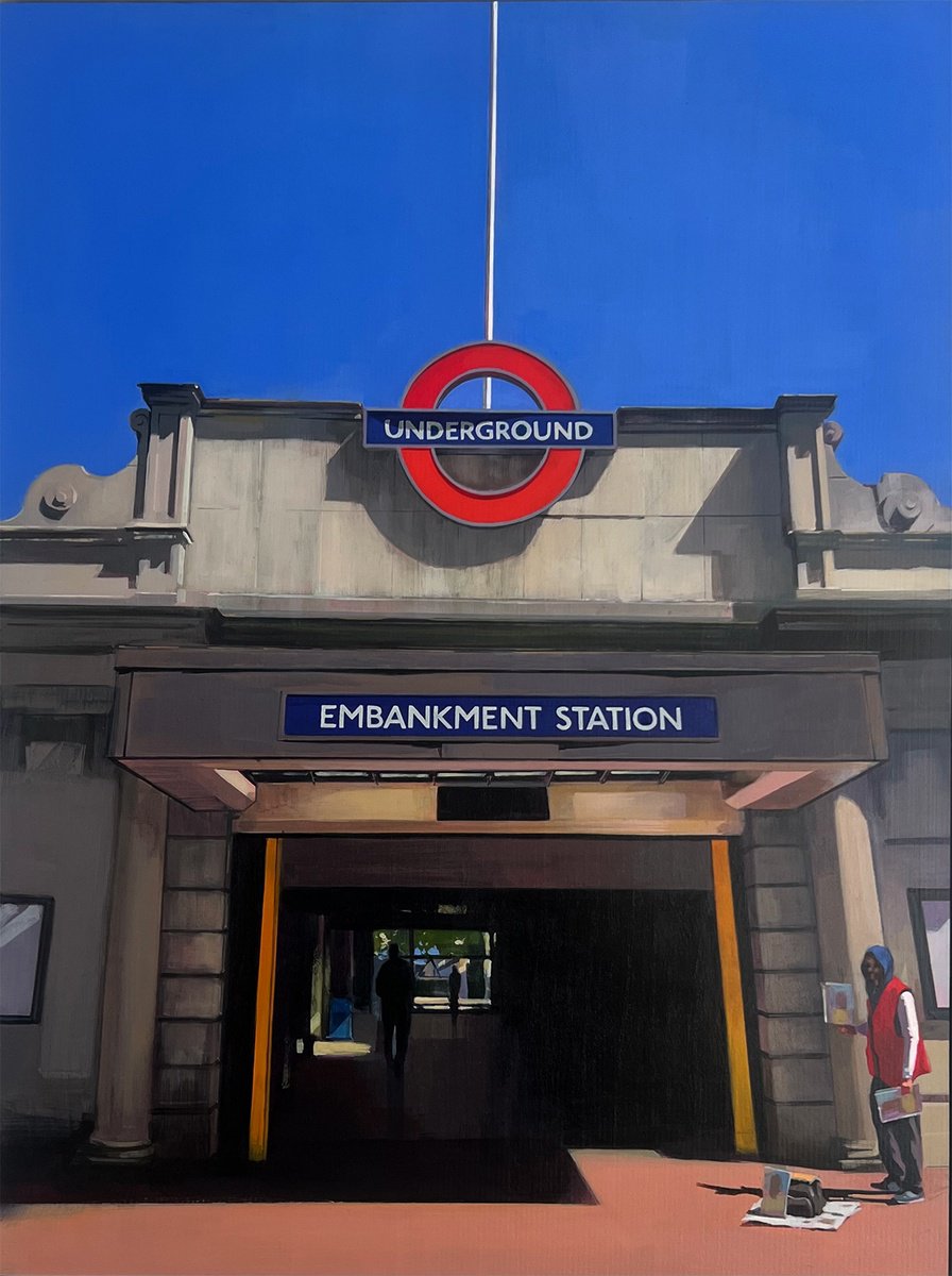 Embankment By Andrew Morris, 19 X 26, Artwork For Sale On Artfinder