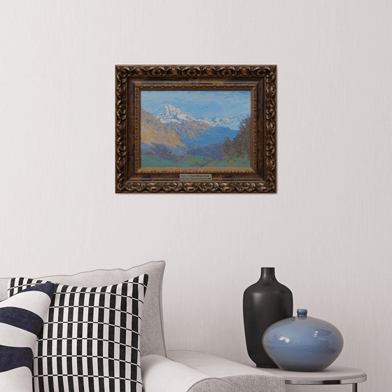 Morteratsch Glacier. Alps