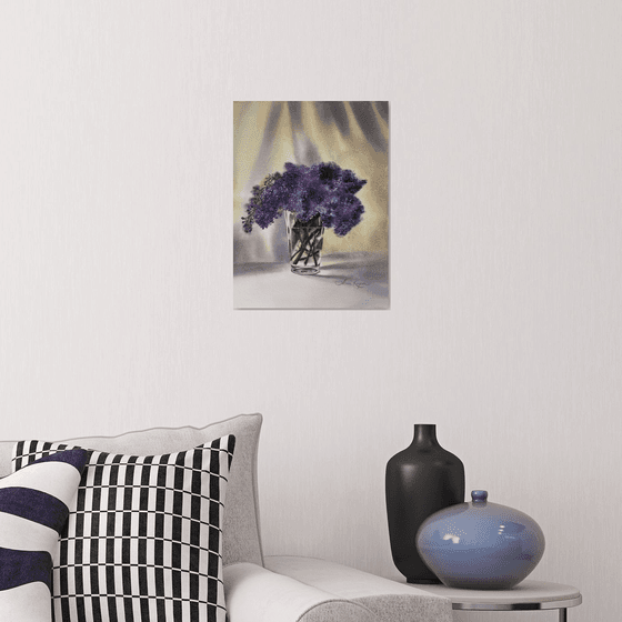 Lilac in a vase