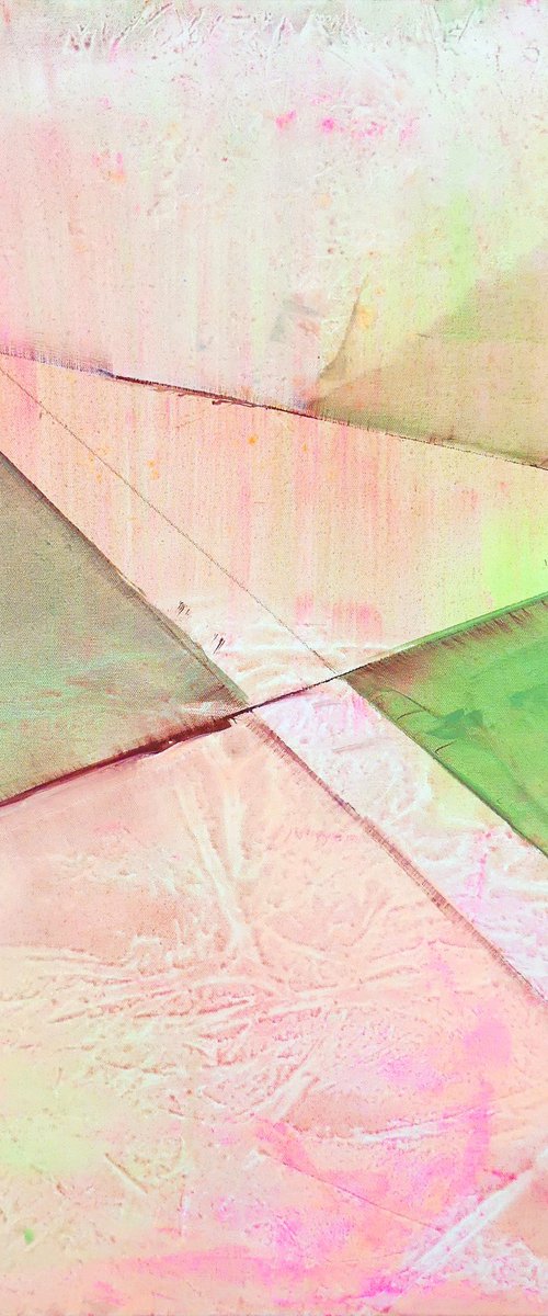 Crossing Orange Field 2 by Katrin Roth