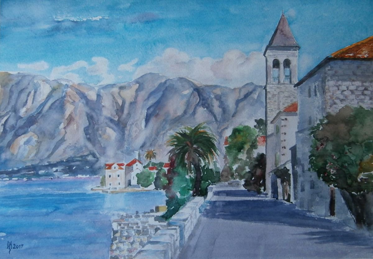 Impressionistic Watercolour , Seascape By Zoran Mihajlovic Muza, 16 X 11, Artwork For Sale On Artfinder