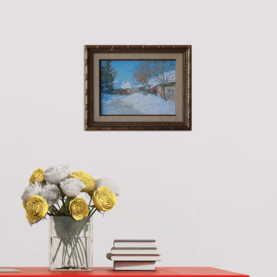 April. The last snow. Pereslavl-Zalessky