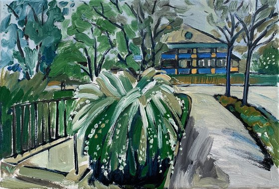 Landscape with a Triangular House