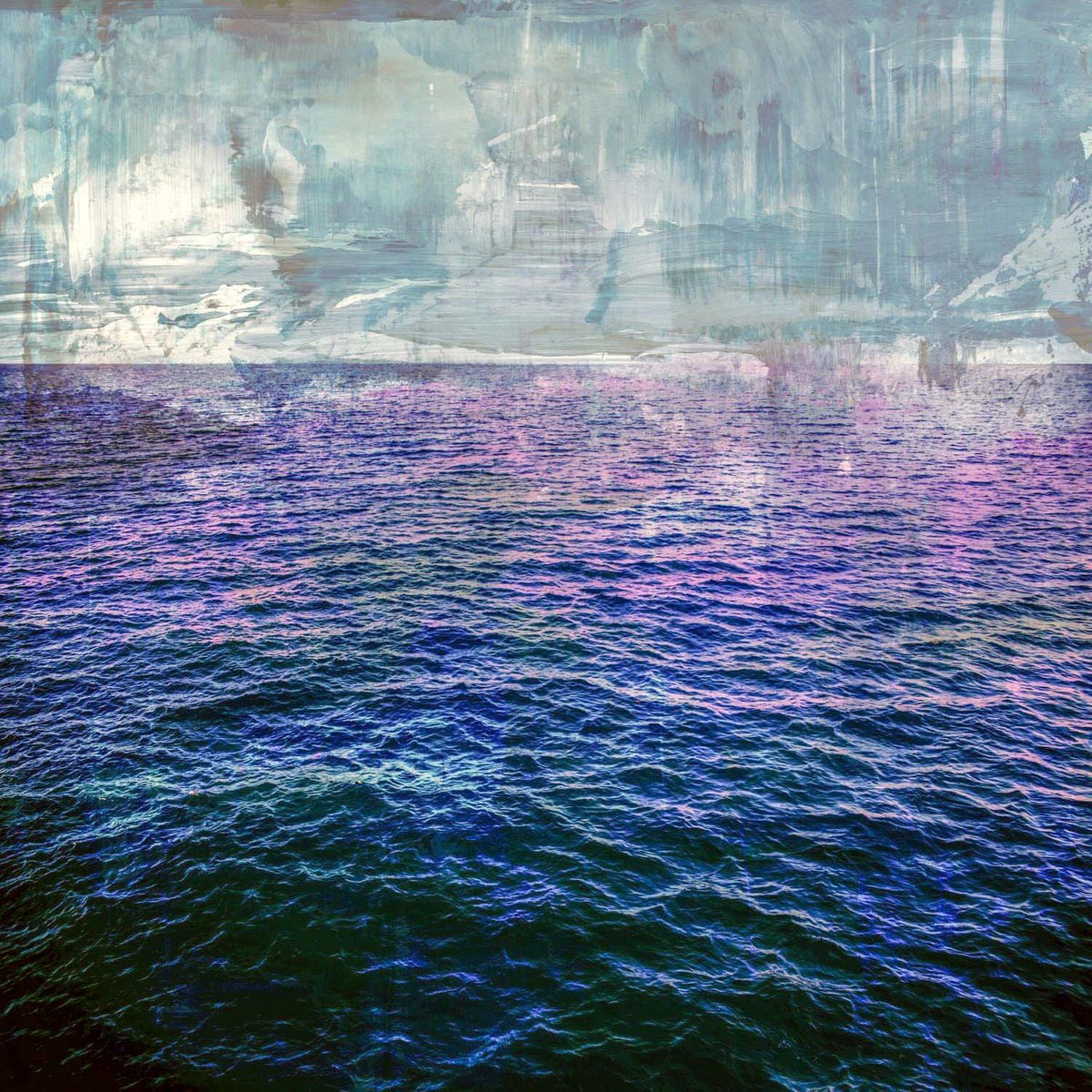 Abstract Landscape Photograph By Sven Pfrommer, 39 X 39", La Mer Xvi, Original Artwork