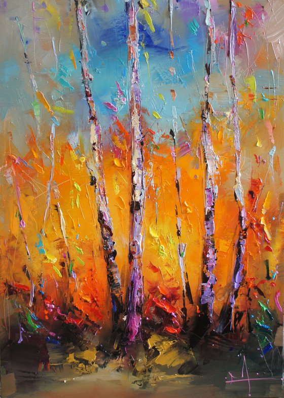 Autumn trees