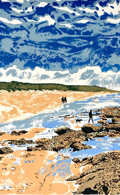 A Walk on the Beach by Tim Southall