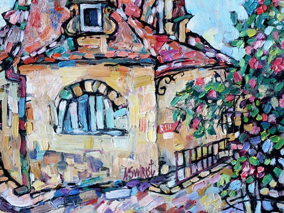 “The Street and the Rose Bush”