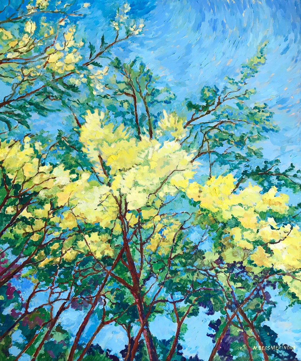 Yellow Marvel By Natalia Bessmertnova, 20 X 24, Artwork For Sale On Artfinder
