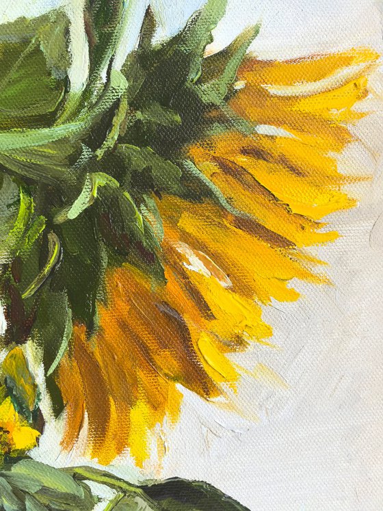 Sunflowers bouquet