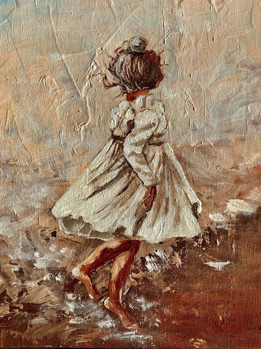 Girl by the sea by Inna Montano