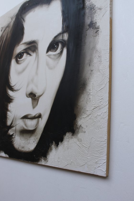 ANNA ritratto di Anna Magnani cm 50x50