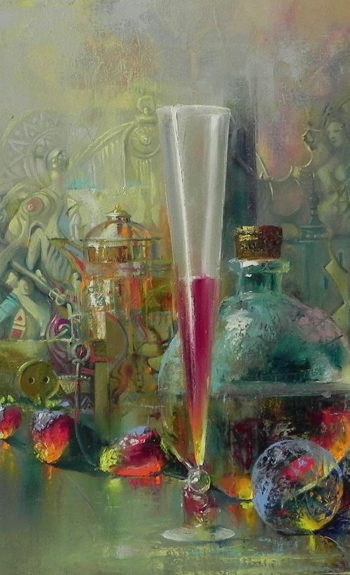 "Preference" Original art Original painting oil on canvas by Yurii Novikov