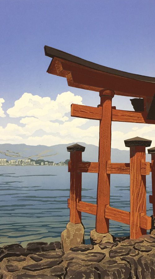 Torii Sea View by Alexandra Buckle