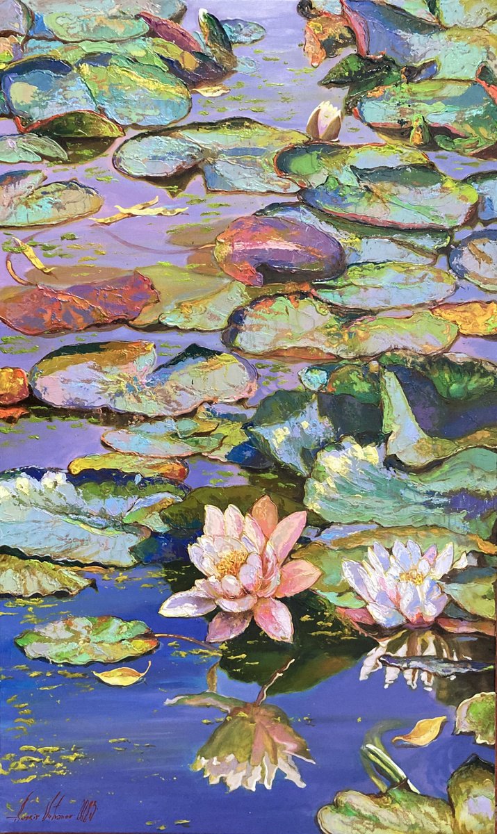Water lilies by Andriy Vutyanov