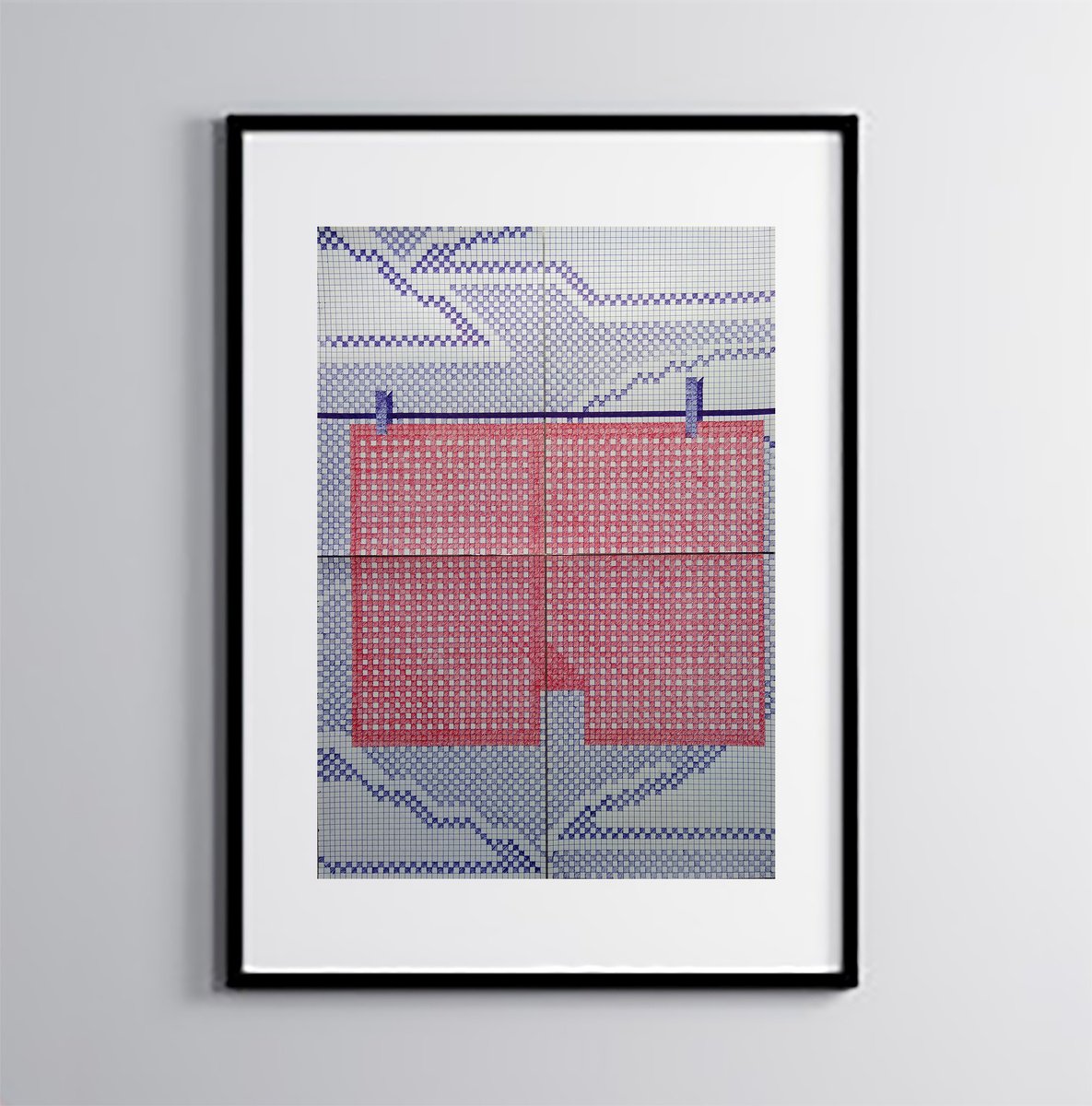 Geometric Drawing , He By Marya, 17 X 24, Artwork For Sale On Artfinder