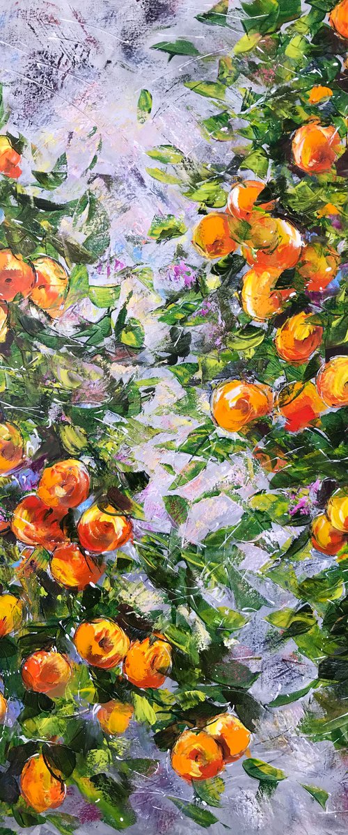 Mandarin Trees by Diana Malivani