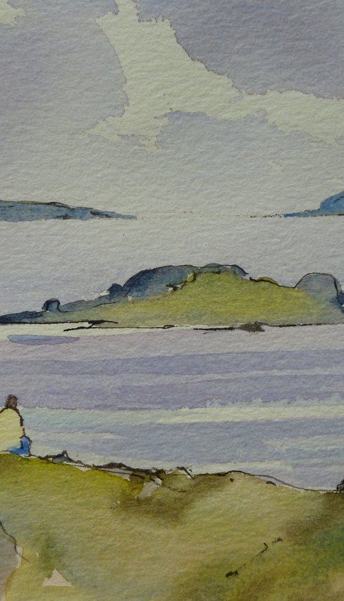 Looking at Ireland's Eye by Maire Flanagan