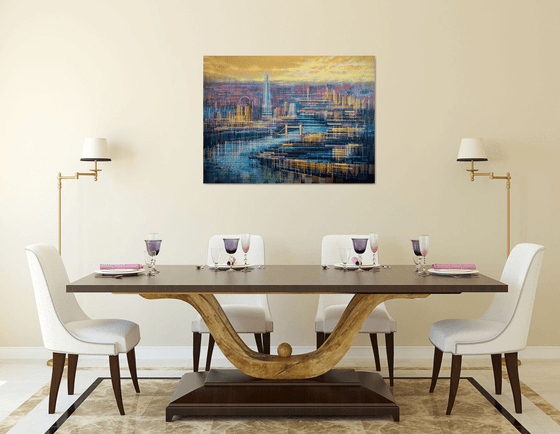 London In Golden Light