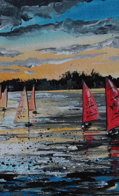 Red Sails by Valerie Jobes