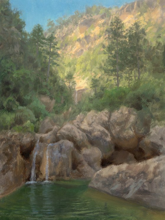 Morning Light in la Febró Canyon