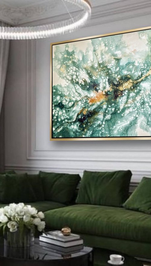 Euphoria  (100x150cm) by Eleni Denart