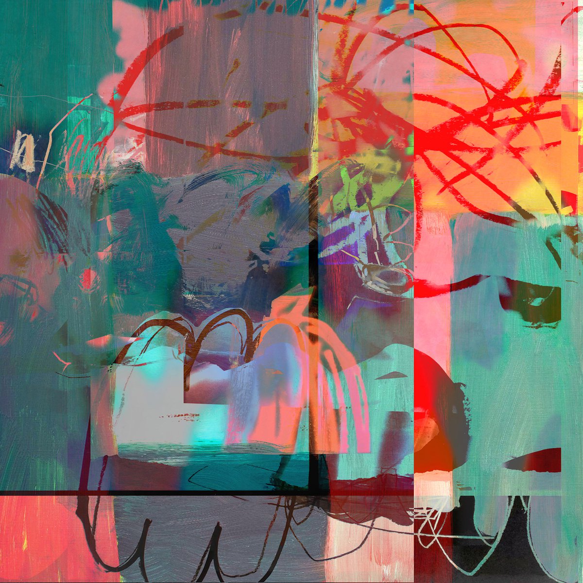 Midnight Moves 2 By The Most Active, 19 X 19, Artwork For Sale On Artfinder