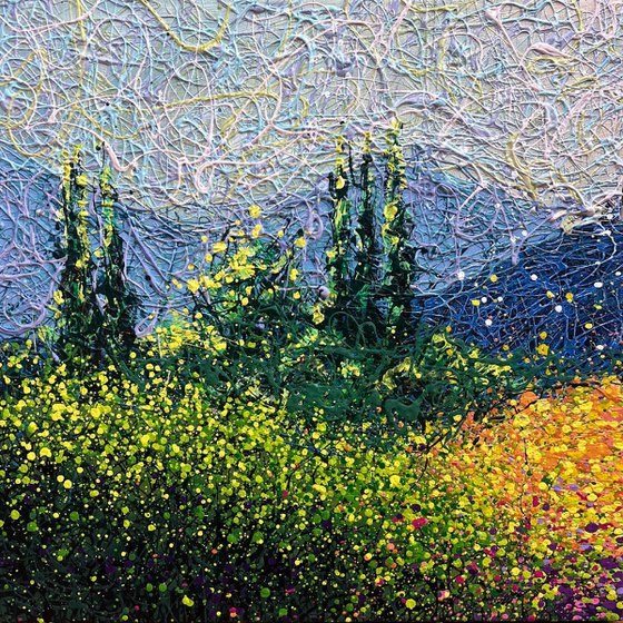 A Valley of Endless Light - triptych