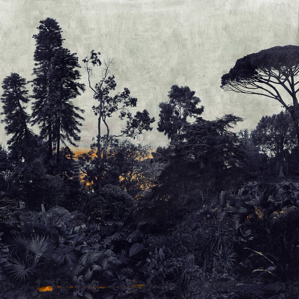 Impressionistic Landscape Photograph By Nadia Attura, 20 X 20", Kew, Original Artwork