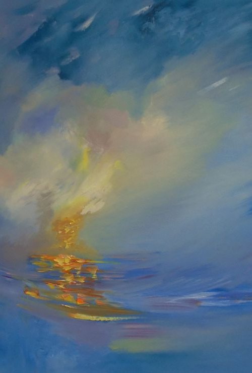 Mist over Loch Fyne by Lesley Blackburn
