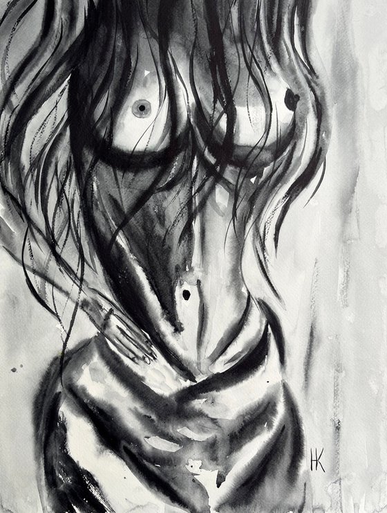 Woman Nude Painting