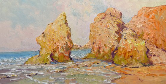 Rocks in Malbu