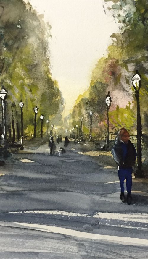 Park walk by Tihomir Cirkvencic