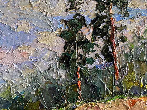 Sand Cliff by the River