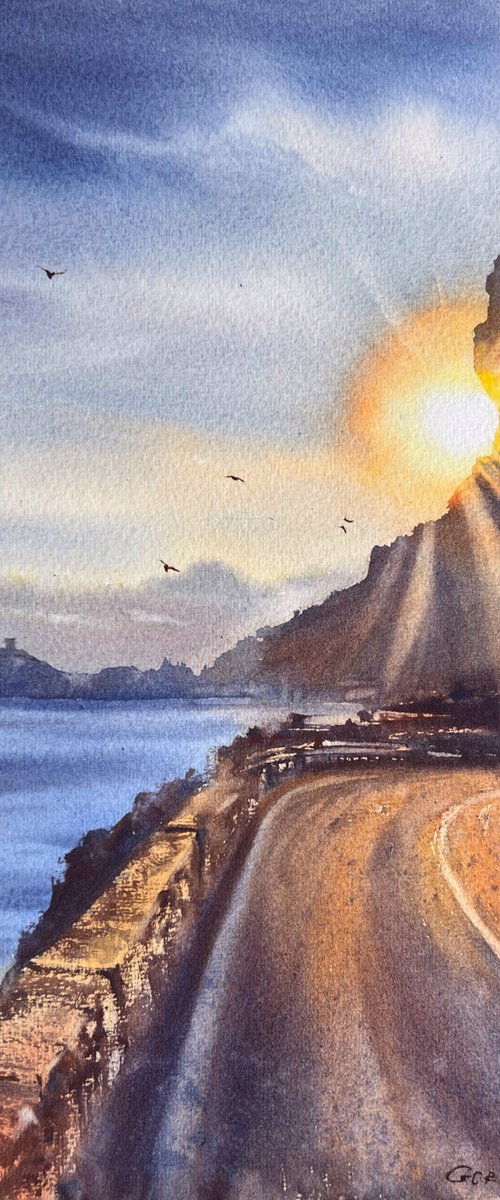 Road to the sun by Eugenia Gorbacheva