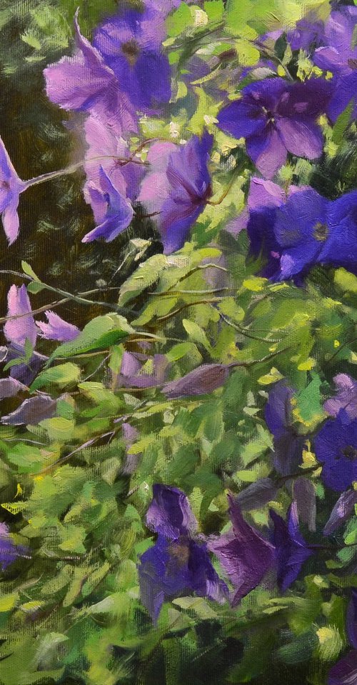 Flowers in the garden by Ruslan Kiprych