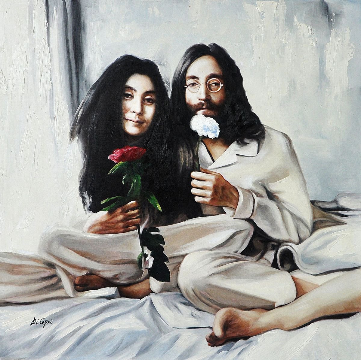John Lennon Portrait by Di Capri