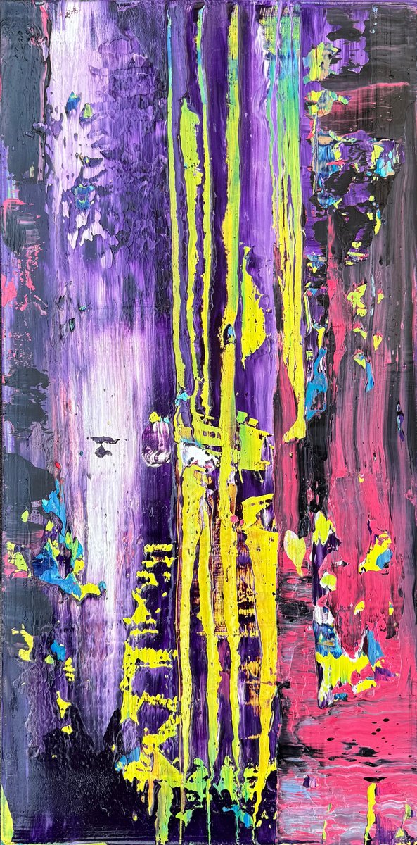 Verticals Of Memory By Svitlana Andriichenko, 12 X 24, Artwork For Sale On Artfinder