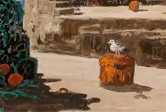 st monans harbour scene #3