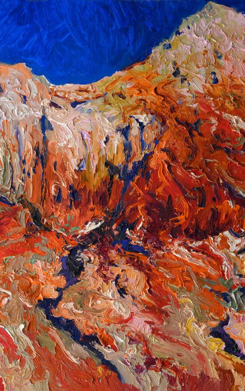 Mouintains from Death Valley by Suren Nersisyan