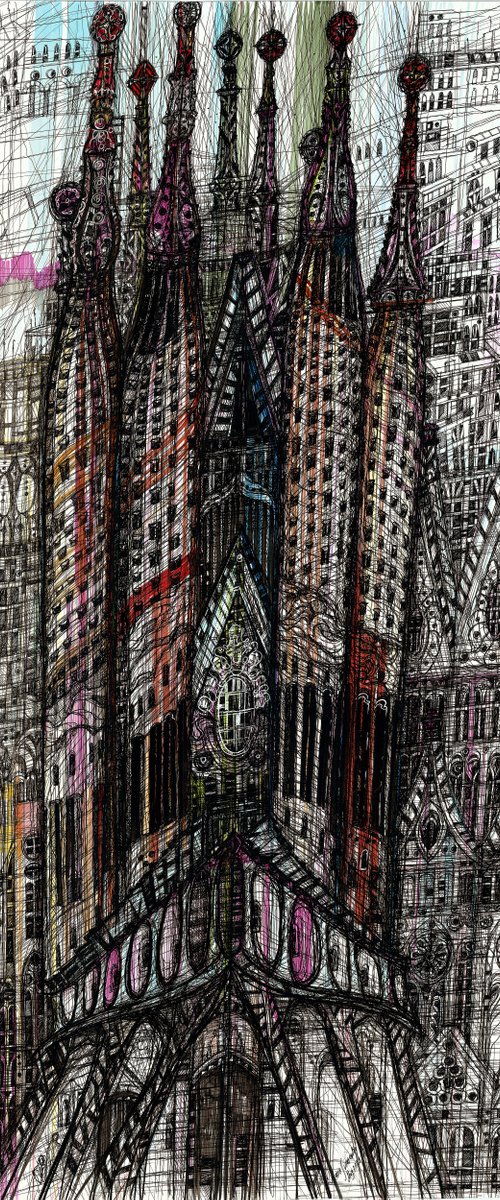 Sagrada Familia. Barcelona by Maria Susarenko