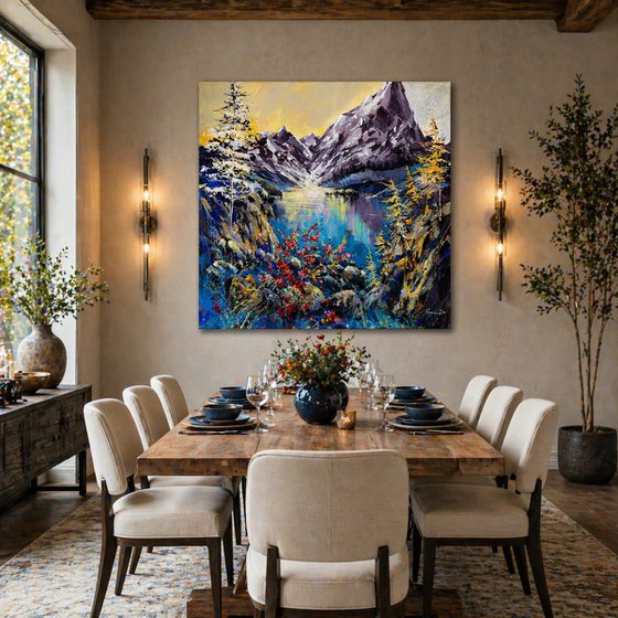 Mountainside Lake View
