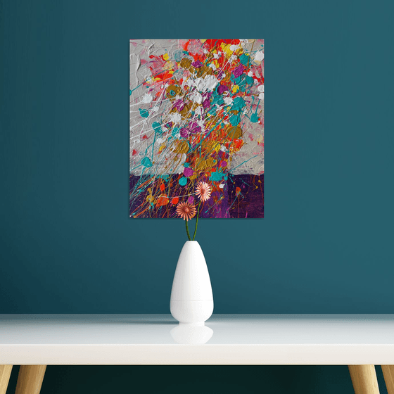 Abstract bouquet Still life