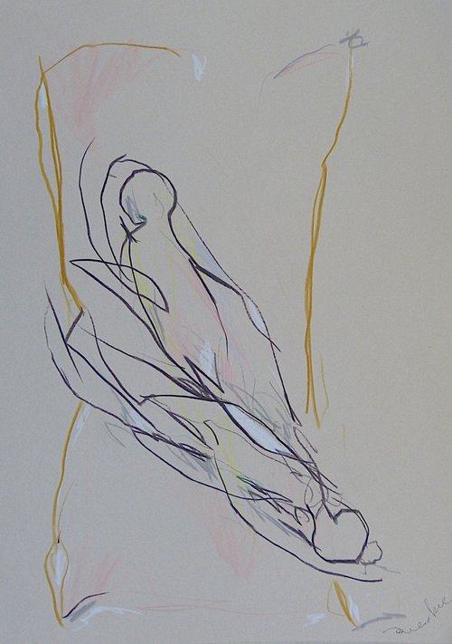 Gestural Research 1, 29x21 cm by Frederic Belaubre
