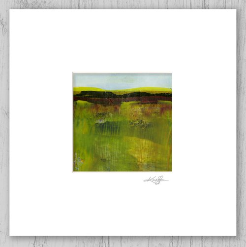 Mesa 119 - Southwest Abstract Landscape Painting by Kathy Morton Stanion by Kathy Morton Stanion